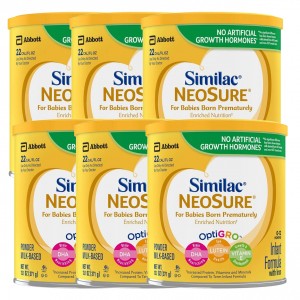 Similac NeoSure Infant Formula with Iron, For Babies Born Prematurely Powder 13.1 oz 6 pack